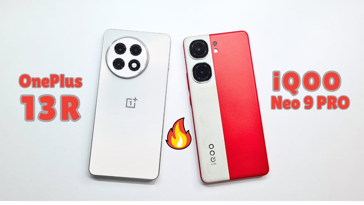 OnePlus 13R vs iQOO Neo 9 Pro🔥Speed Test