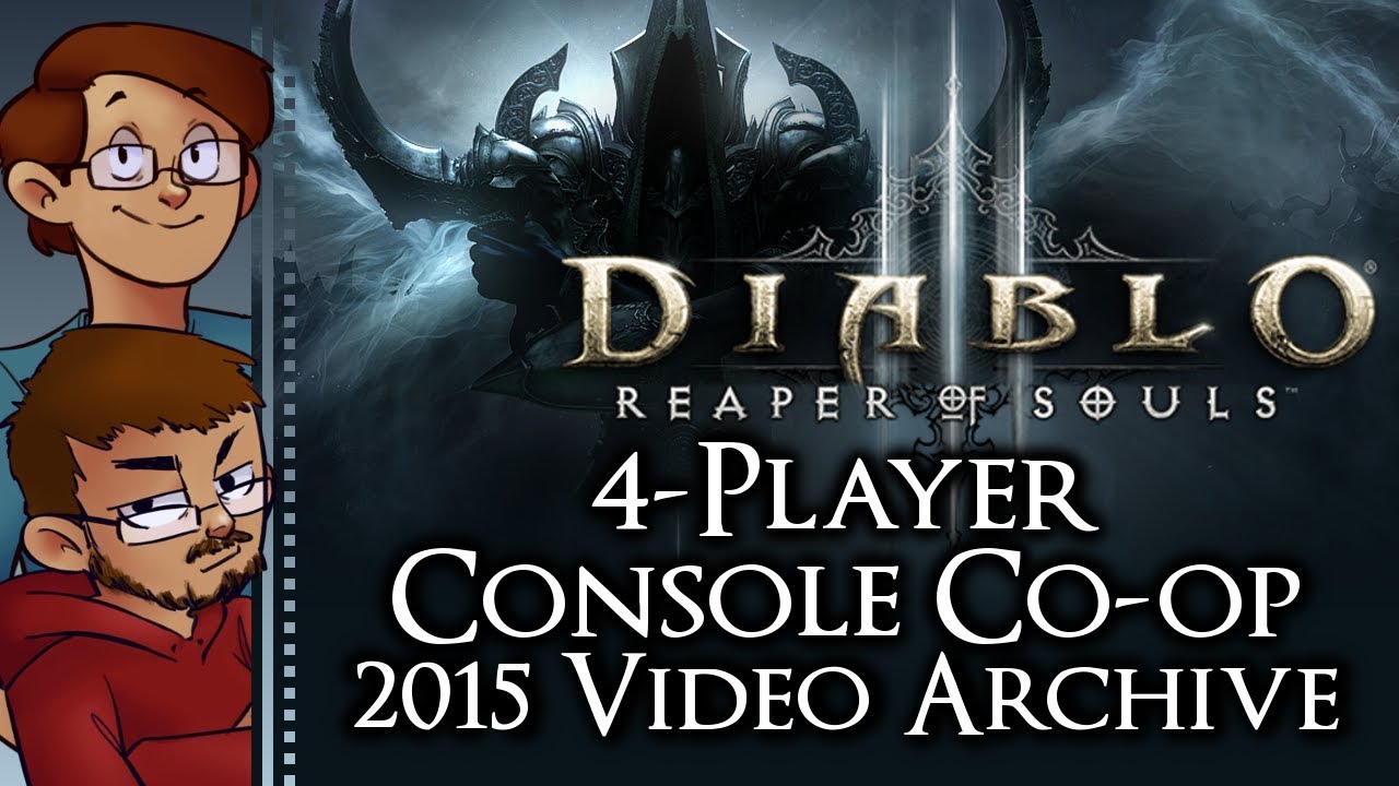 Let's Play Diablo III: Reaper of Souls Four Player Console Co-op - Old Video Archive (2015)
