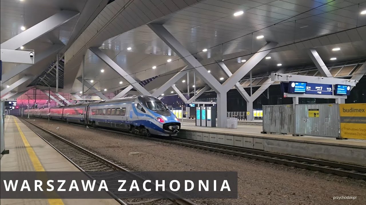 Warszawa / Warsaw Przebudowa Dworca Warszawa Zachodnia - budowa tunelu Warsaw West Railway Station