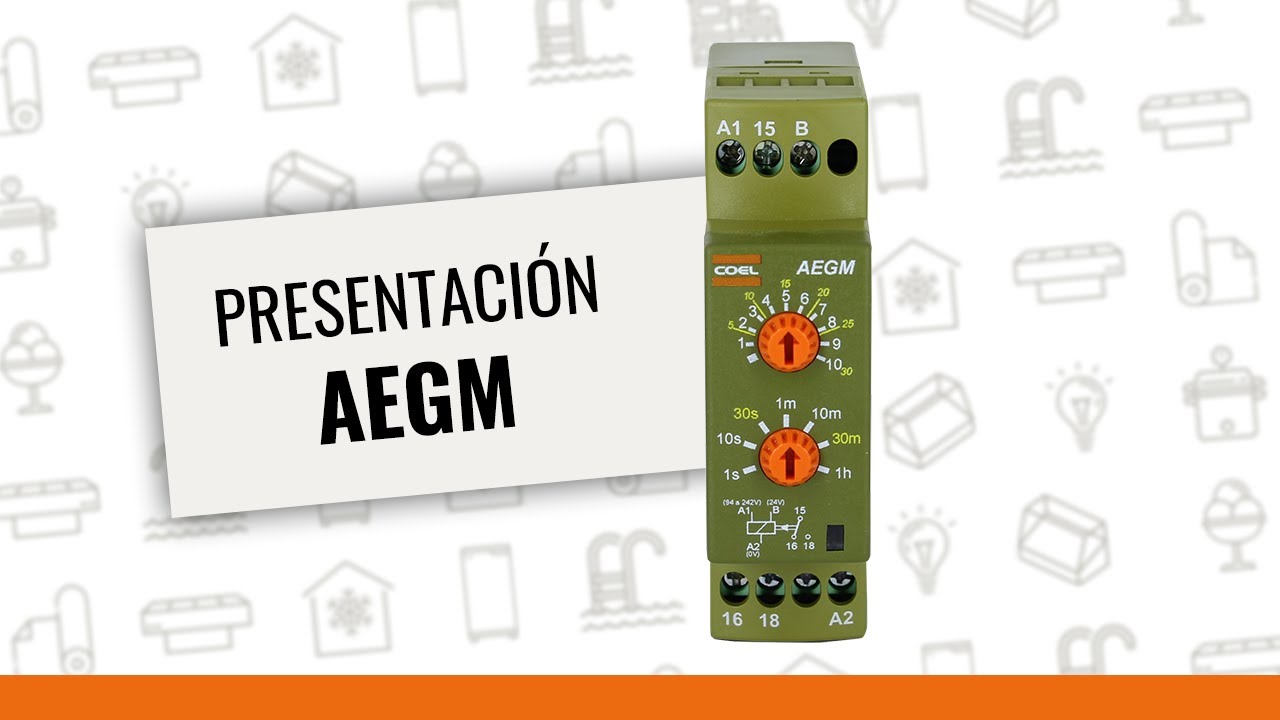 [Español] Relé de tiempo Coel AEGM - presentación y configuración