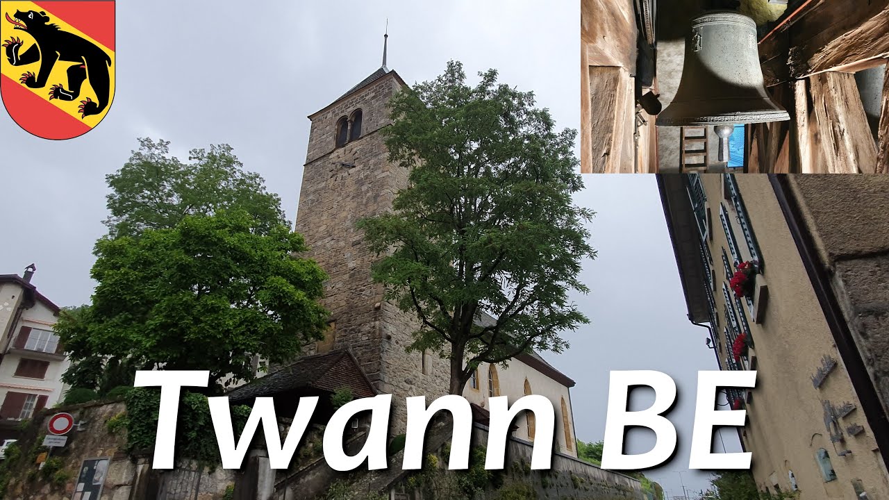 Twann (CH - BE) Glocken der ref. Kirche
