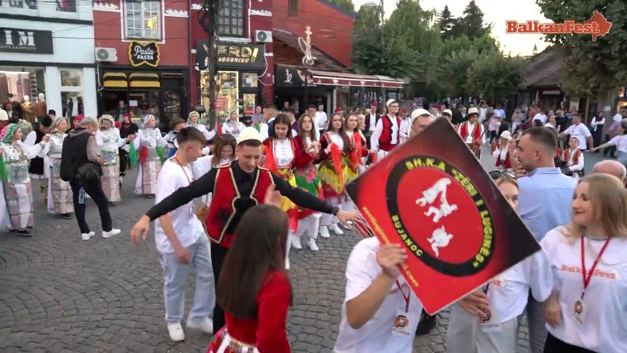 Panorama and Parade  “BALKANFEST – Kosovo” in the city of Prizren