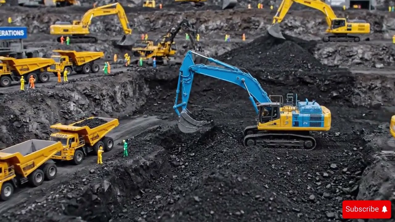 Miniature Coal Mine Goes FULL BEAST MODE! 💥 Extreme Mining Like Never Before!