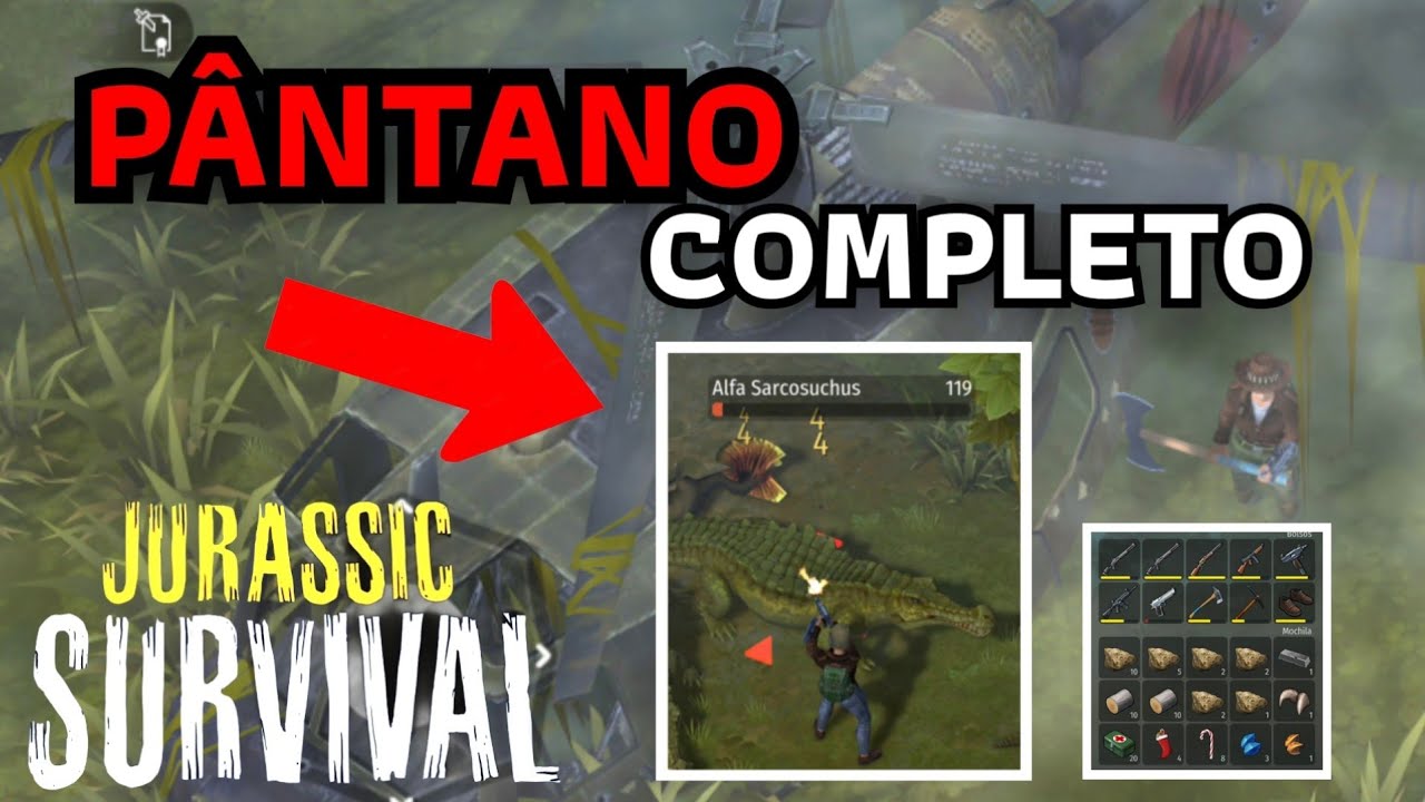 PÂNTANO COMPLETO | JURASSIC SURVIVAL 