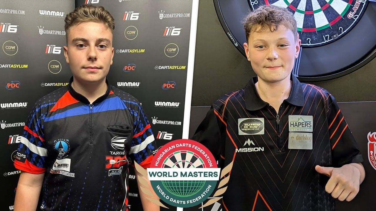 Mason Teese vs Lex Paeshuyse • WDF World Open Boy's Final