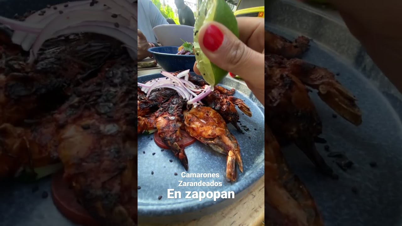 #zarandeado #foodie preparando camarones zarandeados