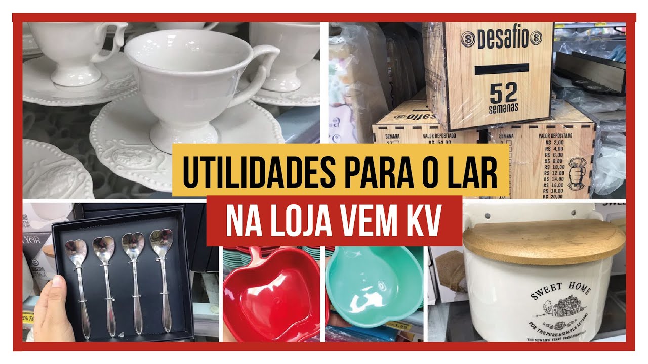 LOJA VEMKV UTILIDADES PRA O LAR | DUQUE DE CAXIAS | ACHADINHOS | FERNANDA LOUZADA #achadinhos