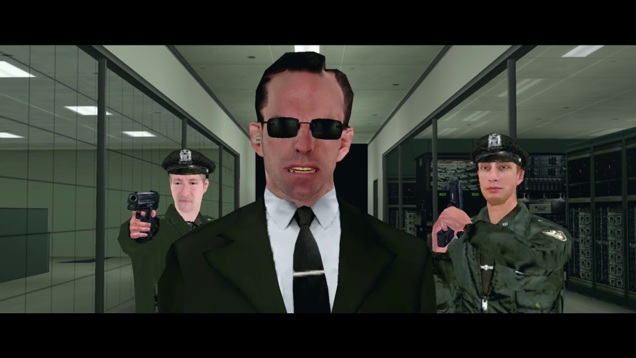 The Matrix: Path of Neo - Fun with farclipbias option (distance drawling override)