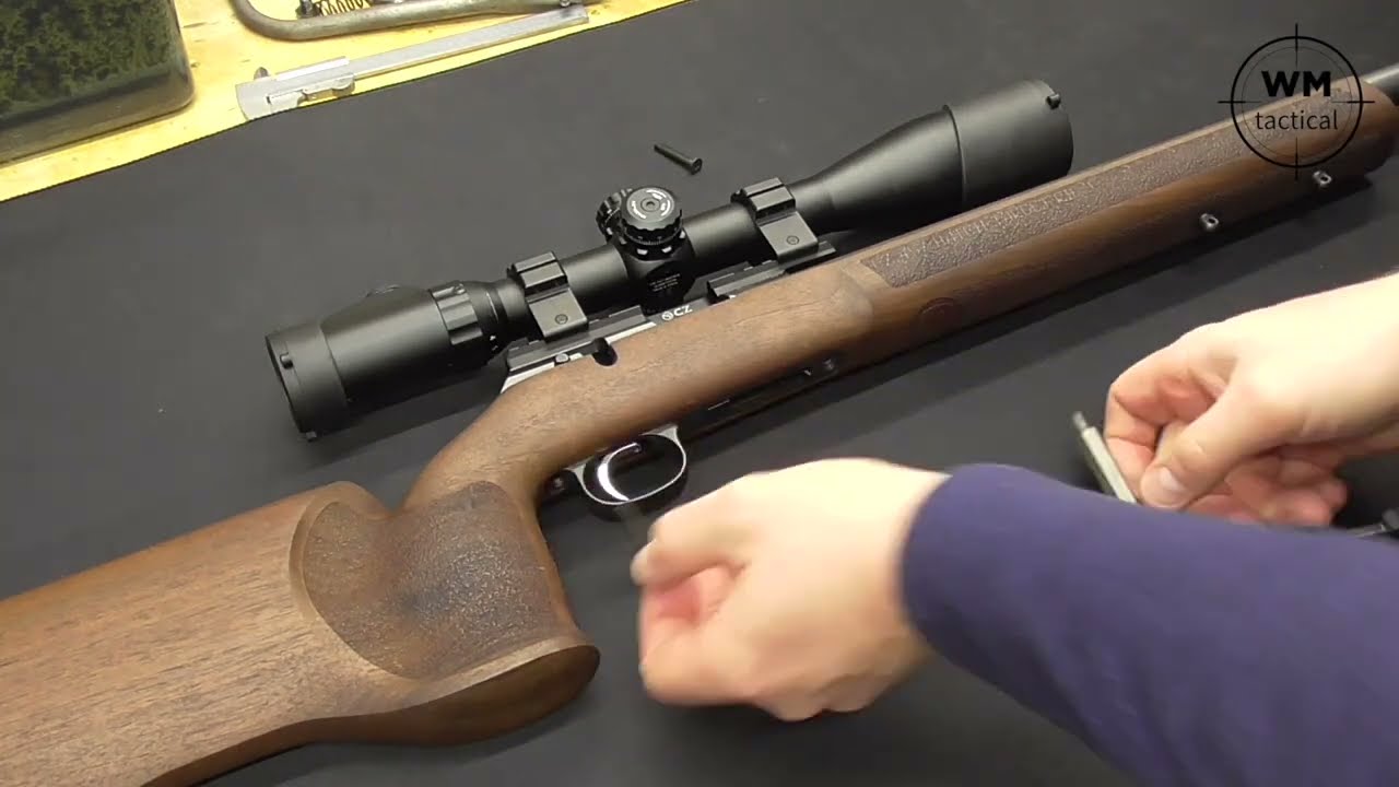CZ 457 Varmint MTR - equipping with a Picatinny rail.