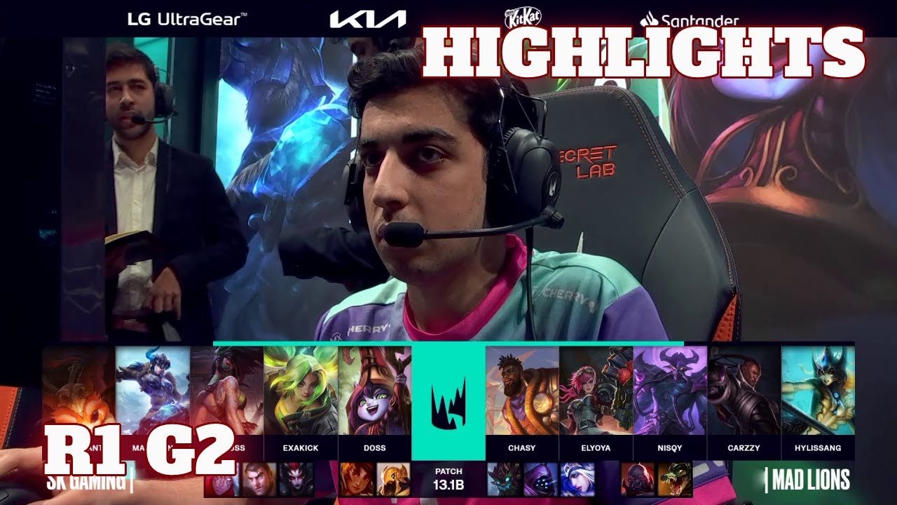 MAD vs SK - Game 2 Highlights | Round 1 LEC Winter 2023 Playoffs | Mad Lions vs SK Gaming G2