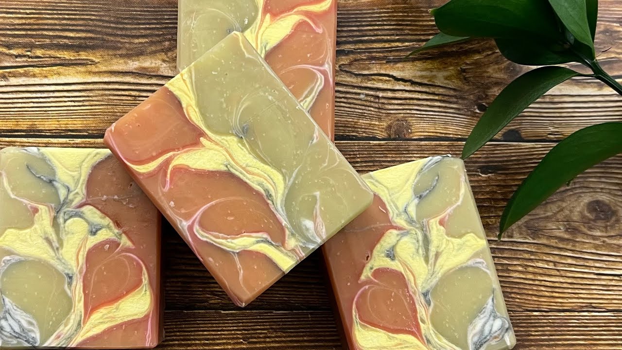 Matcha Tea & Himalayan Rhubarb Soap | Natural Homemade Recipe