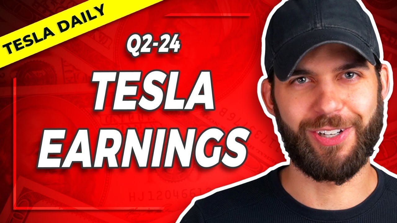 В прямом эфире: Обзор и анализ отчета о доходах Tesla за второй квартал (Q2-24)