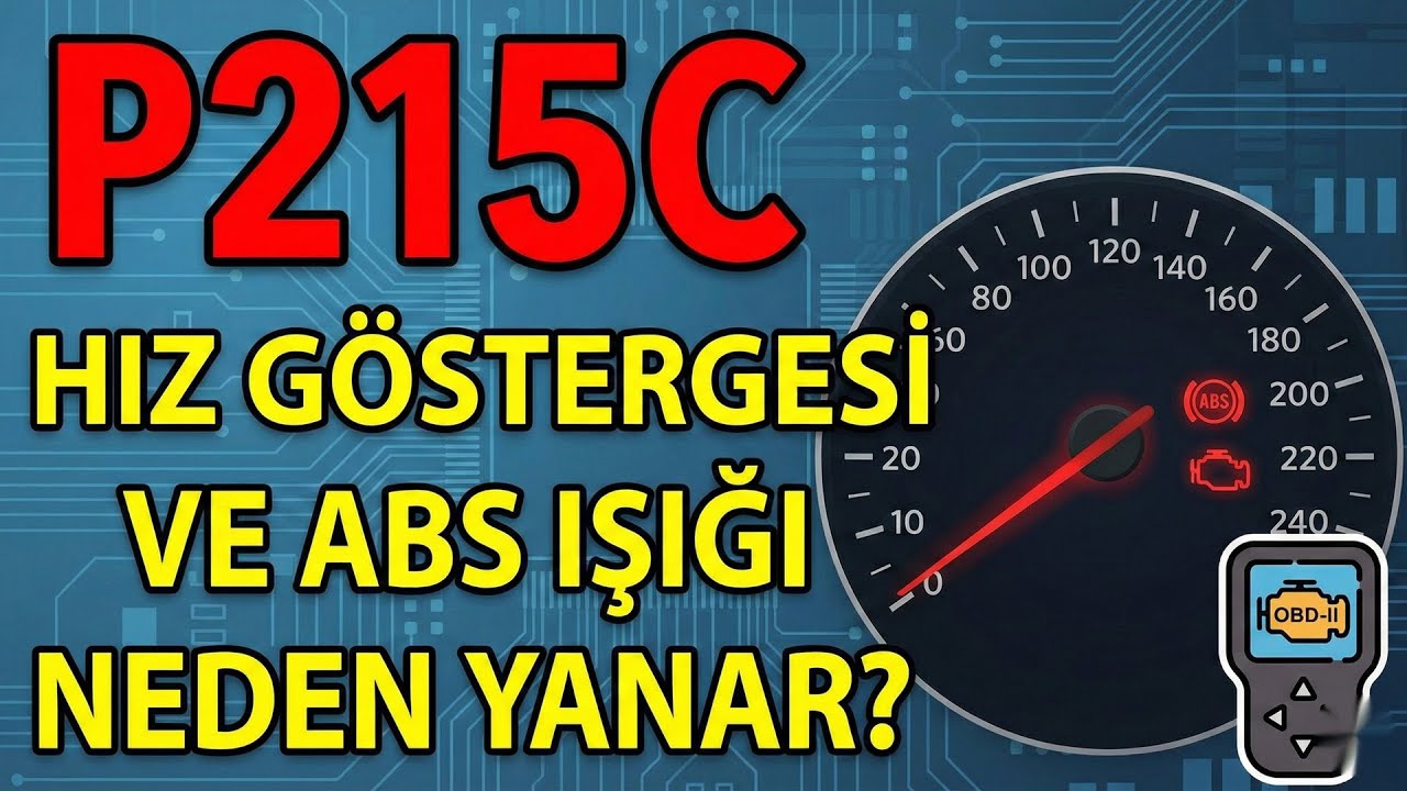 P215C Obd2 Hata Kodu Nedir - Çıkış Mili ve Tekerlek Hızı Uyumsuzluğu Çözümü