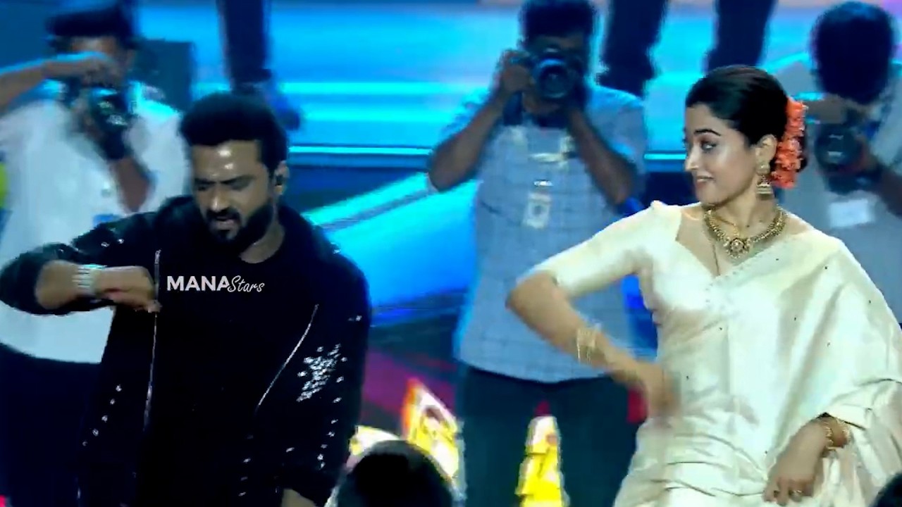 Rashmika & Devi Sri Prasad Superb Dance Performance @ Gaddar Film Awards