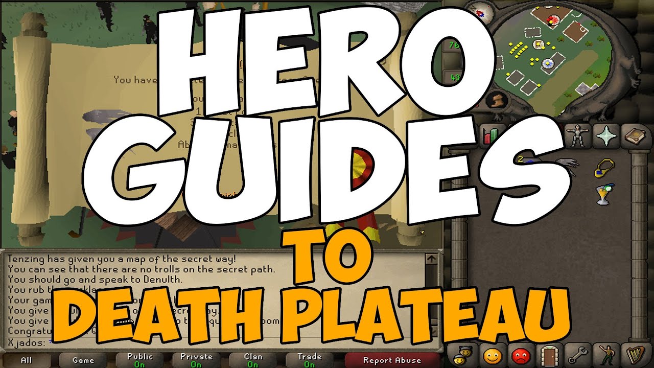 Runescape 2007 Quest Guide: Death Plateau [HeroGuides]