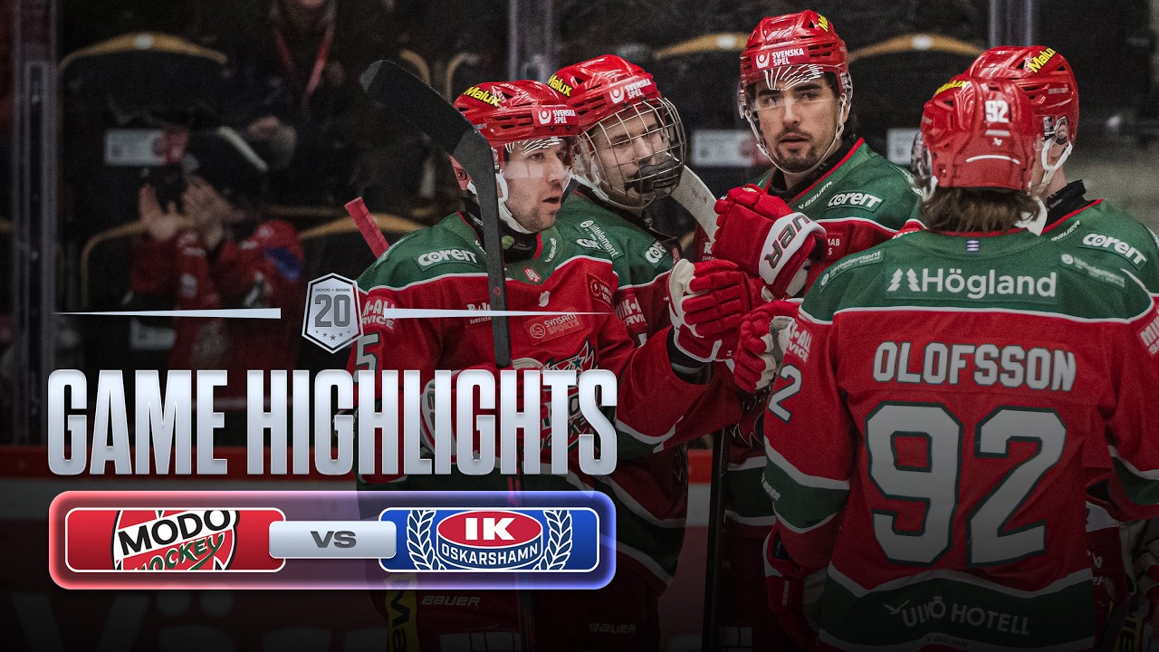 MoDo vs. IK Oskarshamn | Highlights 4/3