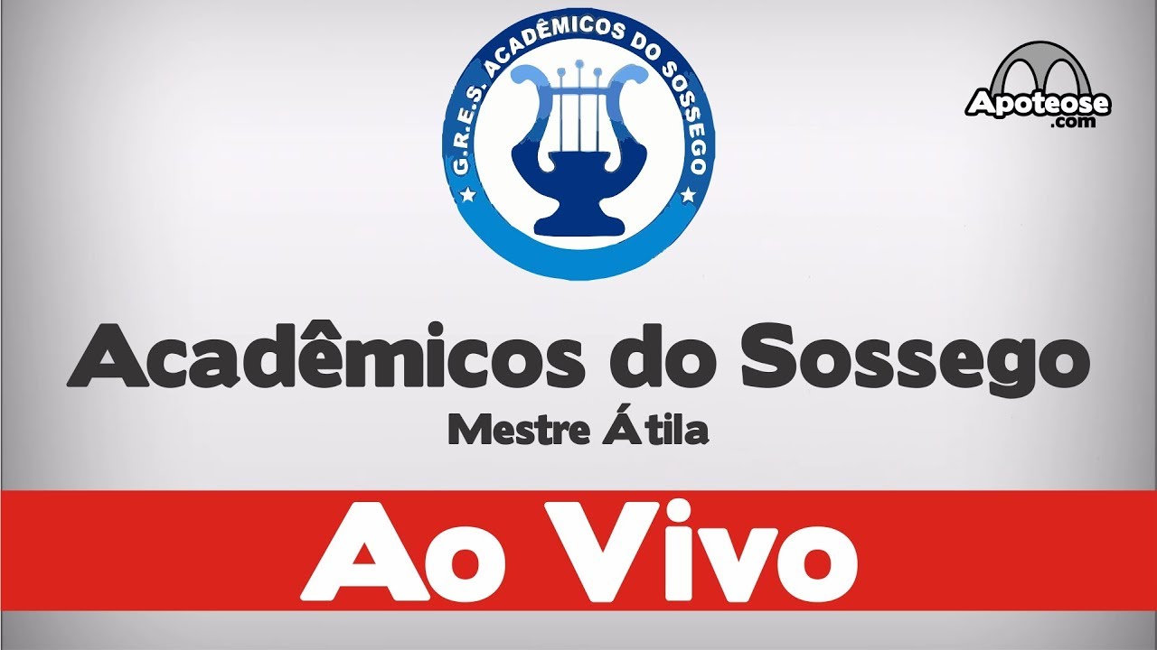 Áudio Ao Vivo - Bateria Sossego 2018 - Desfile - #AoVivo18