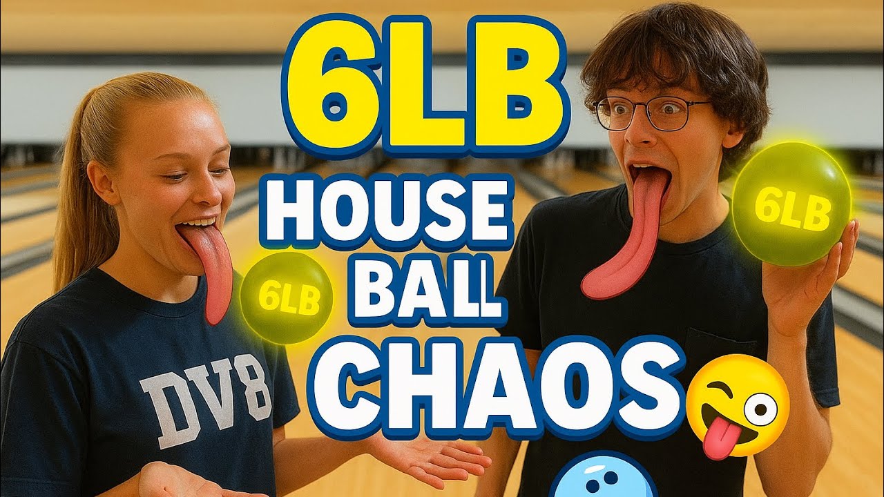 Снова играем в боулинг как дети: двойной 6-фунтовый House Ball!