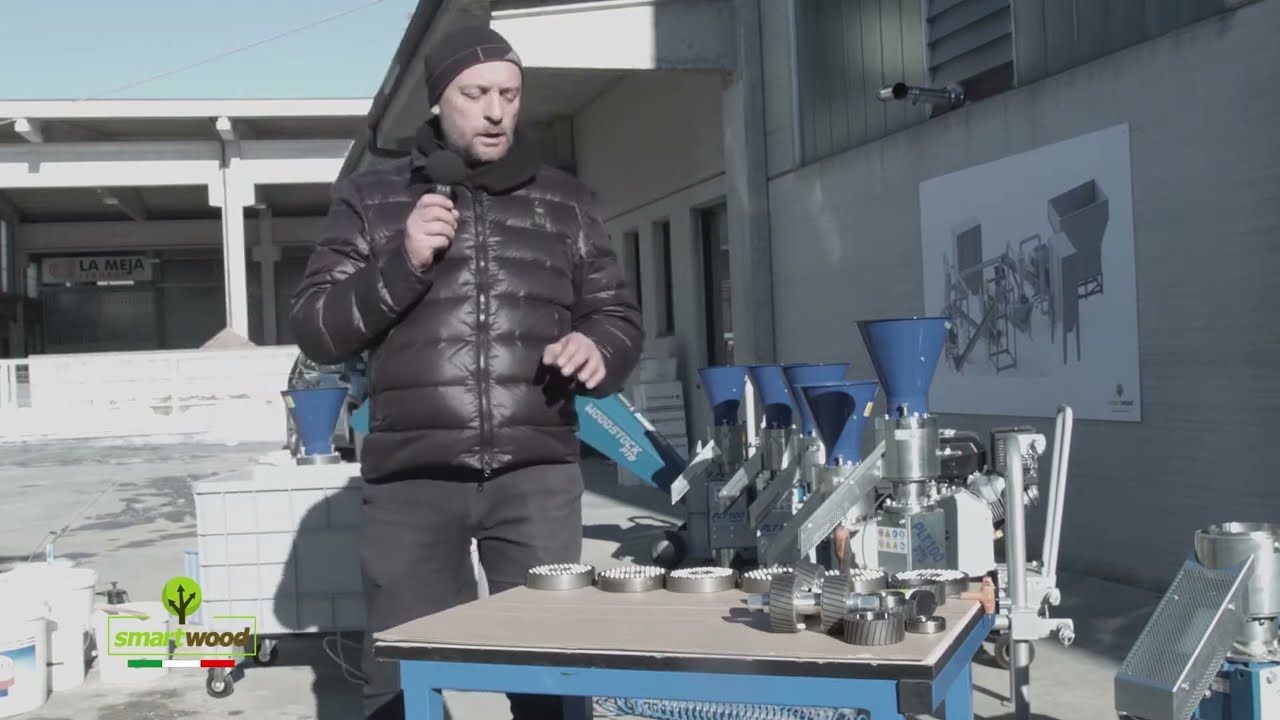 Pellettatrice elettrica Smartwood PLT-100,100 PTO e PLT-50: Che cosè la compressione della trafila
