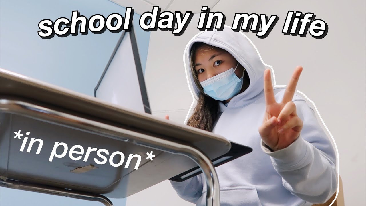 HIGH SCHOOL DAY IN MY LIFE | in person (freshman)