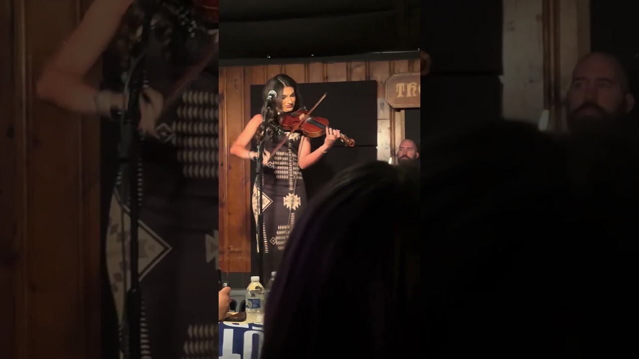 Emily Ann Roberts performing “He Set Her Off” at the Station Inn on 06/07/23.