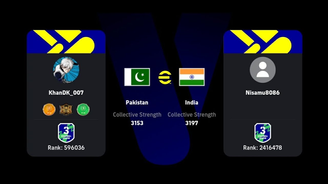 Pakistan 🇵🇰Thrashed this Indian 🇮🇳 Football Team In PES Mobile game 