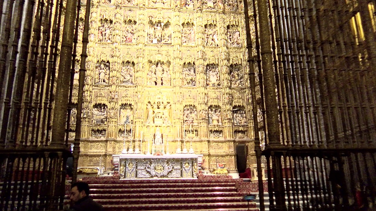 Catedral de Sevilla.Retablo Mayor