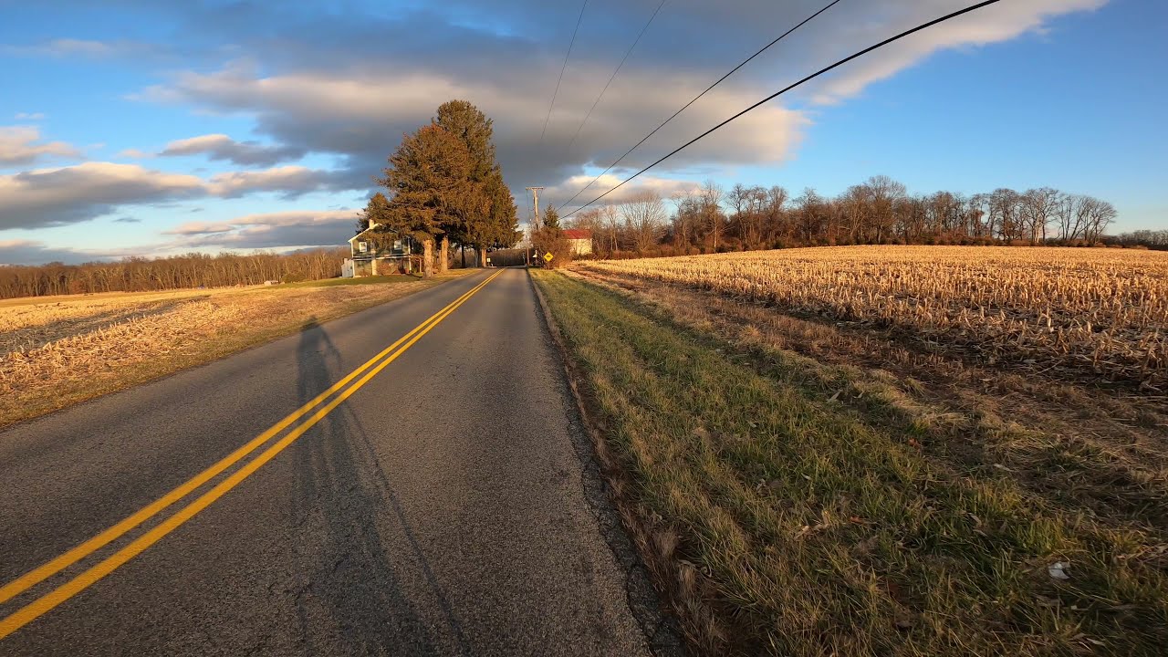 Chilly Boxing Day Bike Ride from Glen Gardner to Anthony NJ
