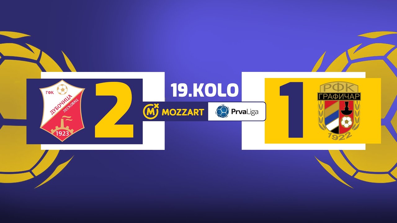 Mozzart Bet Prva liga Srbije 2023/24 - 19.Kolo: DUBOČICA – GRAFIČAR 2:1 (0:0)