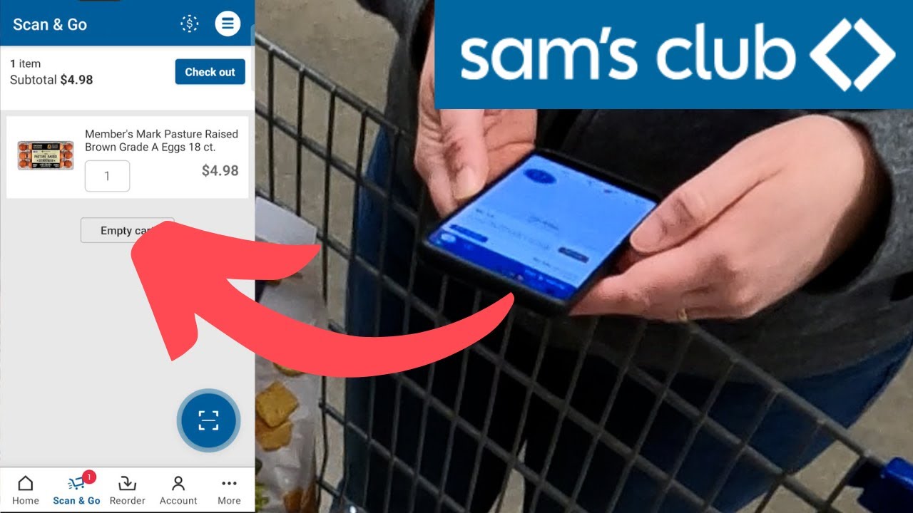 Как использовать Sam's Club Scan and Go