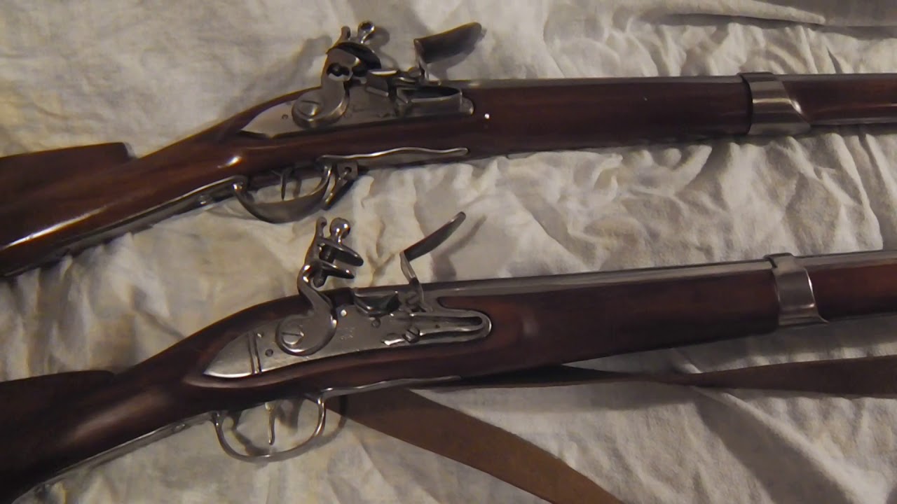 1728 and 1766 Charleville muskets fusils