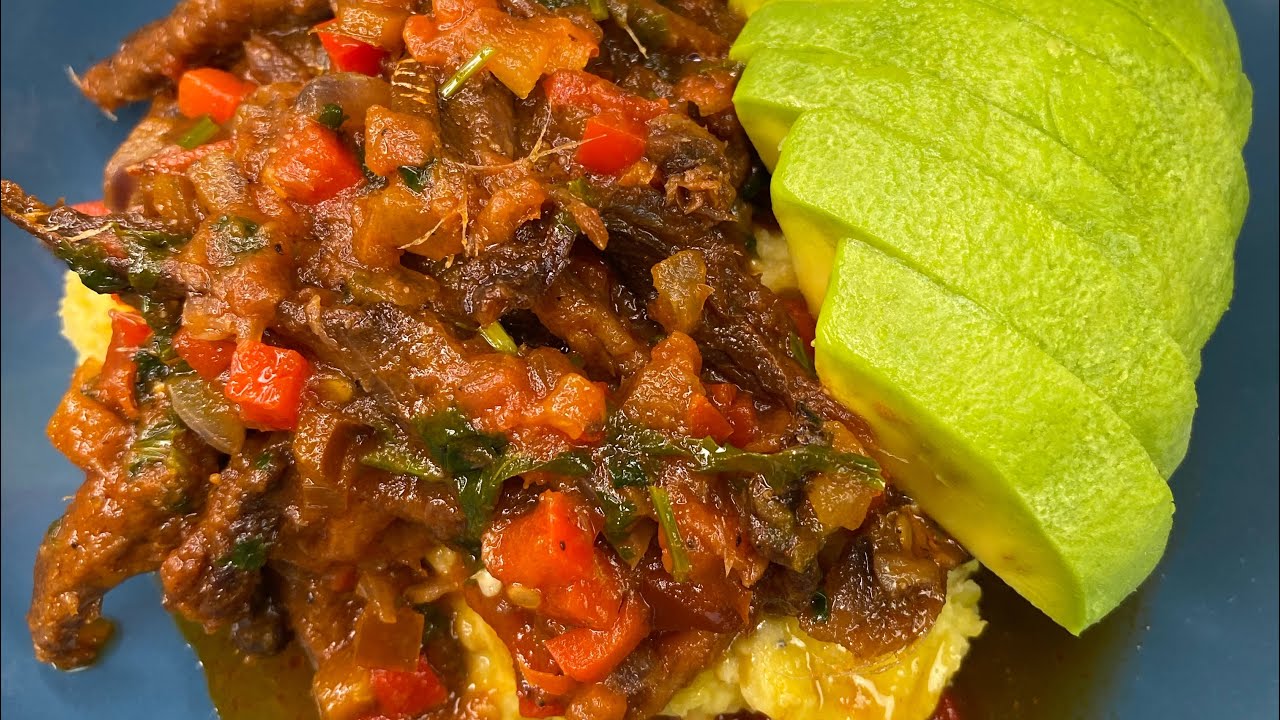 Arenque guisado Dominicano-Cocinandoconmigue1