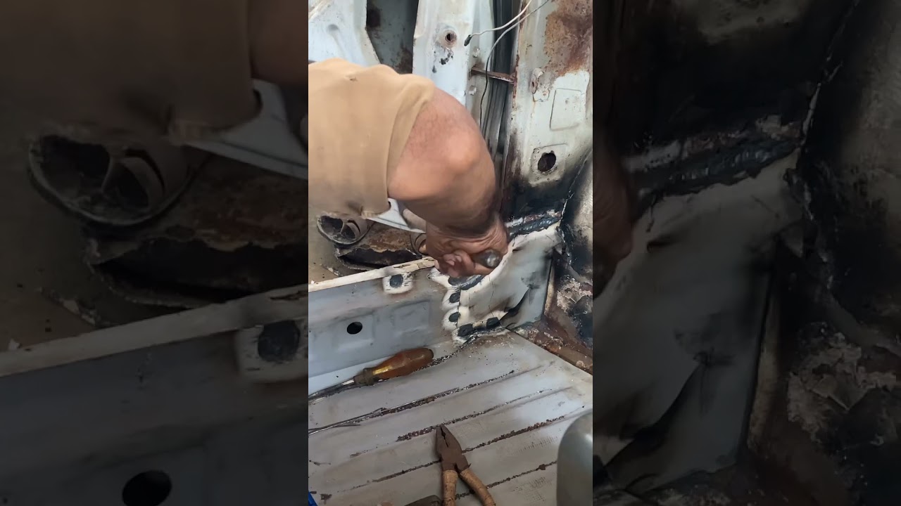 Repairing the floor denture on a Suzuki Mehran - PAT✨❤️ 