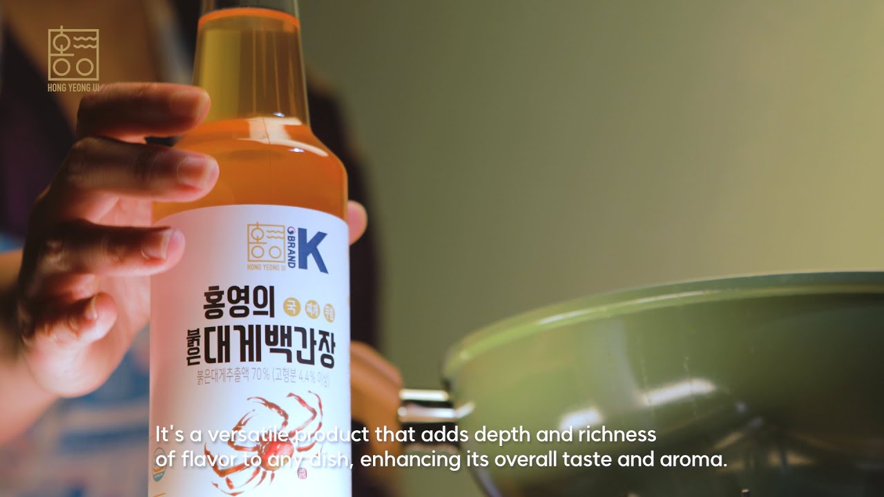 [HONG YEONG UI's Soy Sauce]_Red Crab Soy Sauce