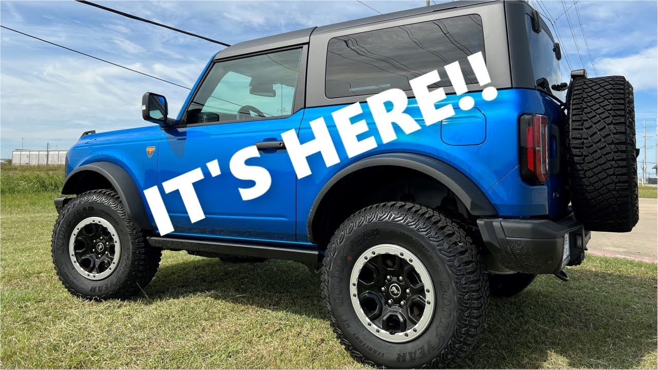 Finally! Taking Delivery of my 2 Door Bronco Badlands! *Spec Overview*