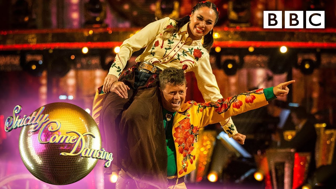 Mike and Katya American Smooth to 'Rhinestone Cowboy' - Week 2 | BBC Strictly 2019