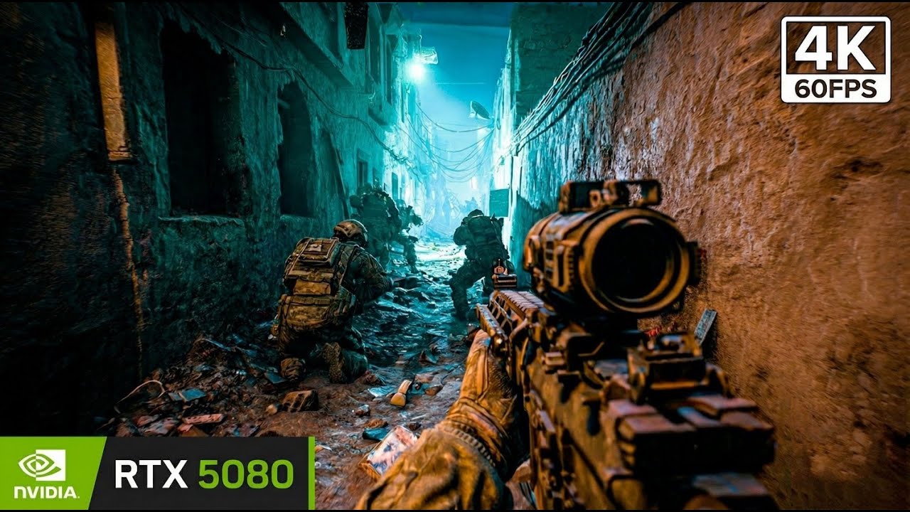 (PC) Battlefield 6 INSANE Stealth Night Raid in Egypt | Ultra Realistic Graphics Gameplay [4K 60FPS]