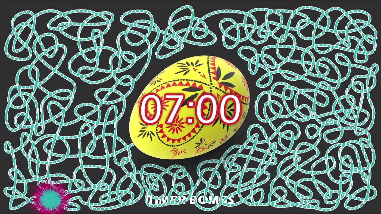 7 Minute Easter Egg 🥚 Timer Bomb 💣 | Happy Easter