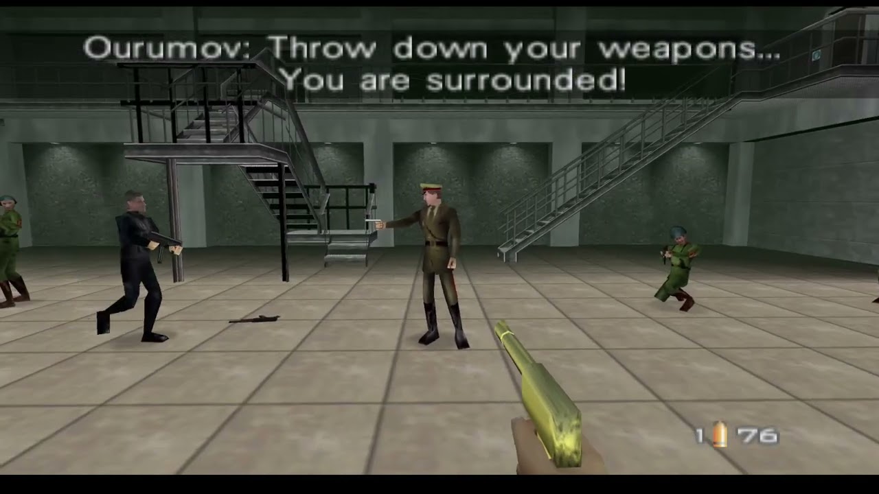 Goldeneye 007 How to save Trevelyan