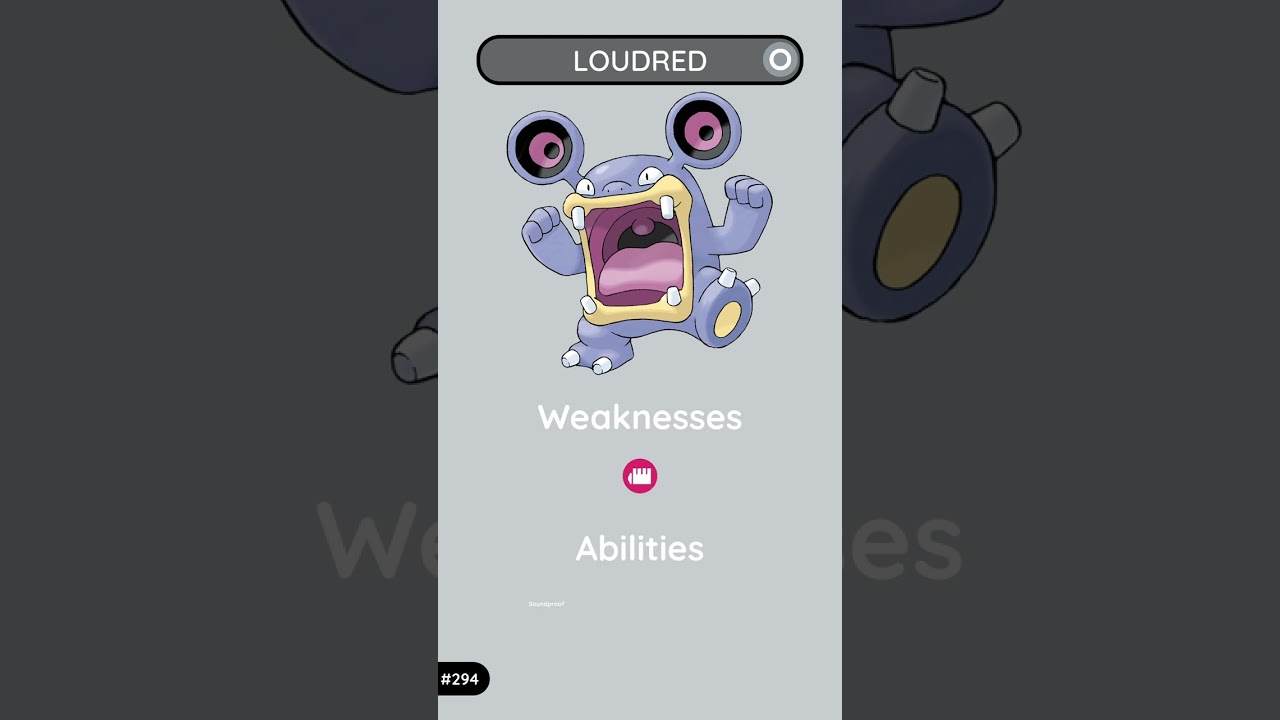 Loudred: The Big Voice Pokémon | Poképedia Gen 3