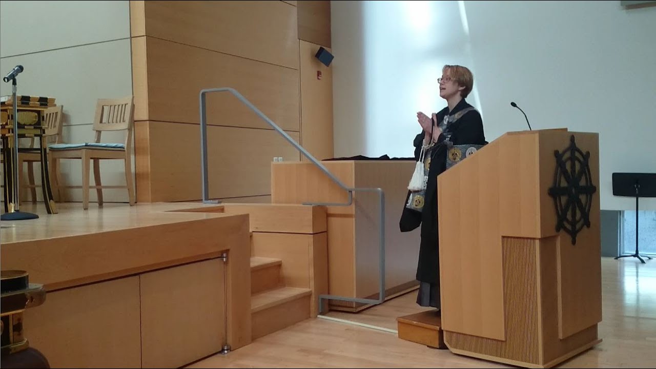 Toronto Buddhist Temple Dharma Talk (HD) -  Amida Kyo - Sensei Christina Yanko-Ringle