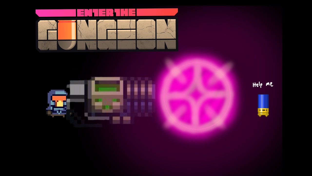 Fighting in the Gungeon until I die