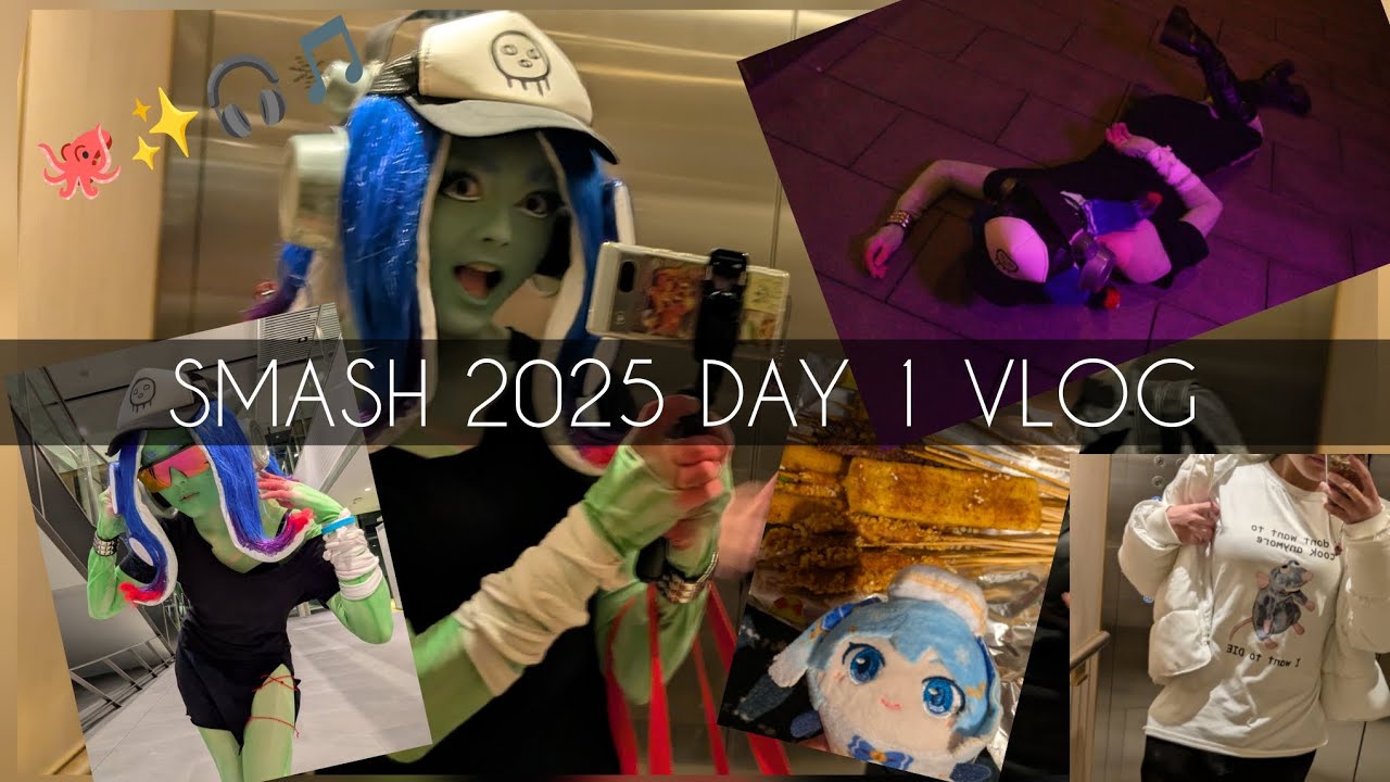 Smash con is a 3 day event now? - SMASH! DAY 1 VLOG