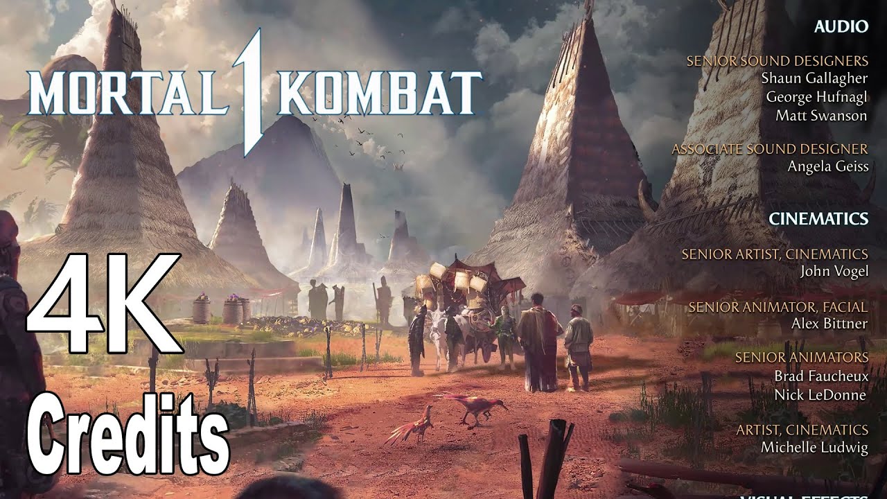 Mortal Kombat 1 2023 Credits 4K
