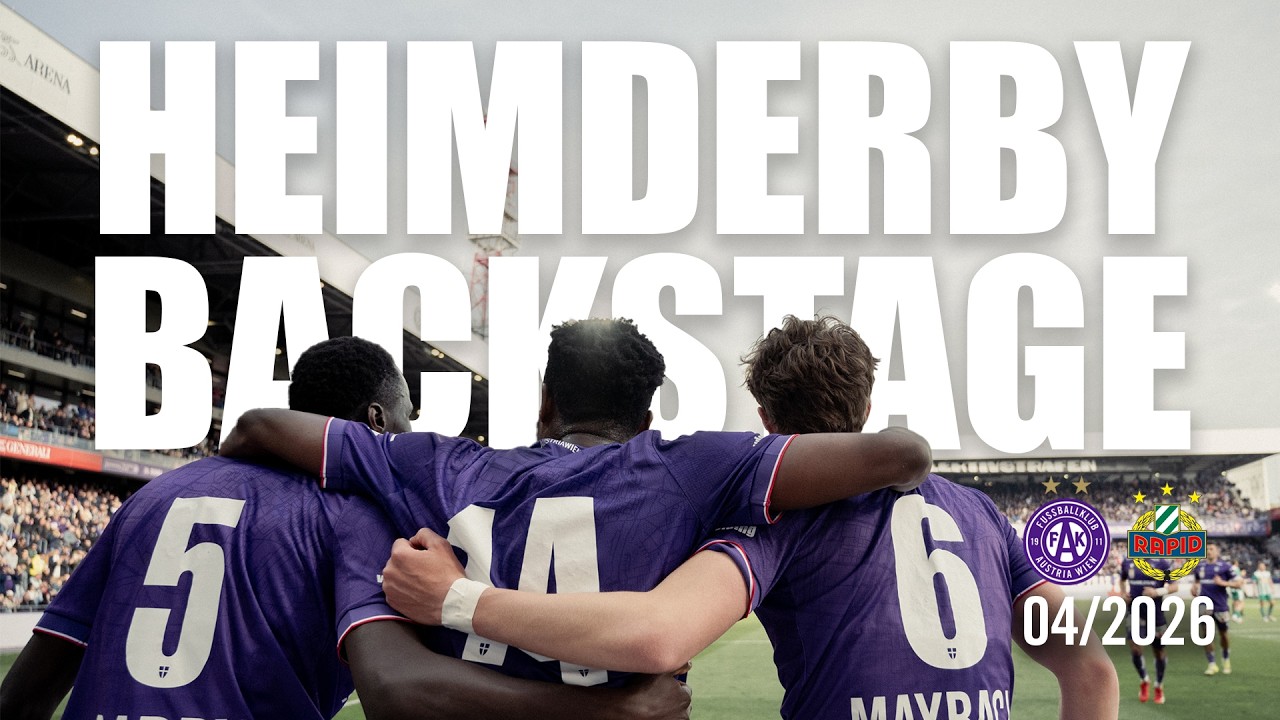 Matchday Backstage: 349. Wiener Derby 1:1 (04/2026) #faklive #violatv