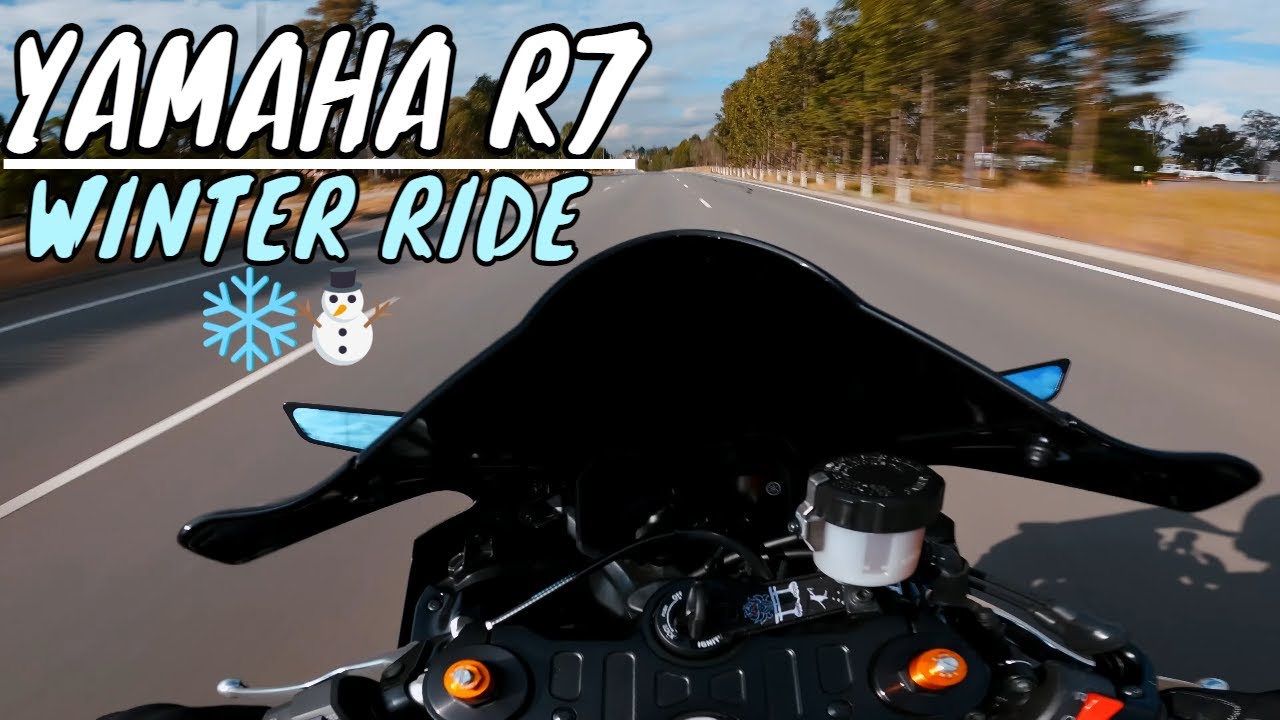 RAW SOUND | WINTER SYDNEY 2023 RIDE | YAMAHA R7 SC PROJECT [POV 4K]