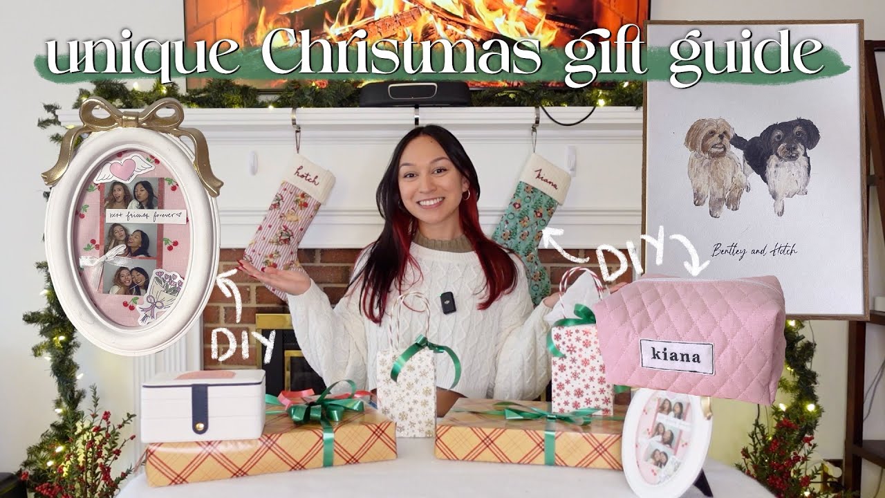 Everything I'm Gifting for Christmas + Easy Handmade Gifts (Free Sewing Patterns) 🎄