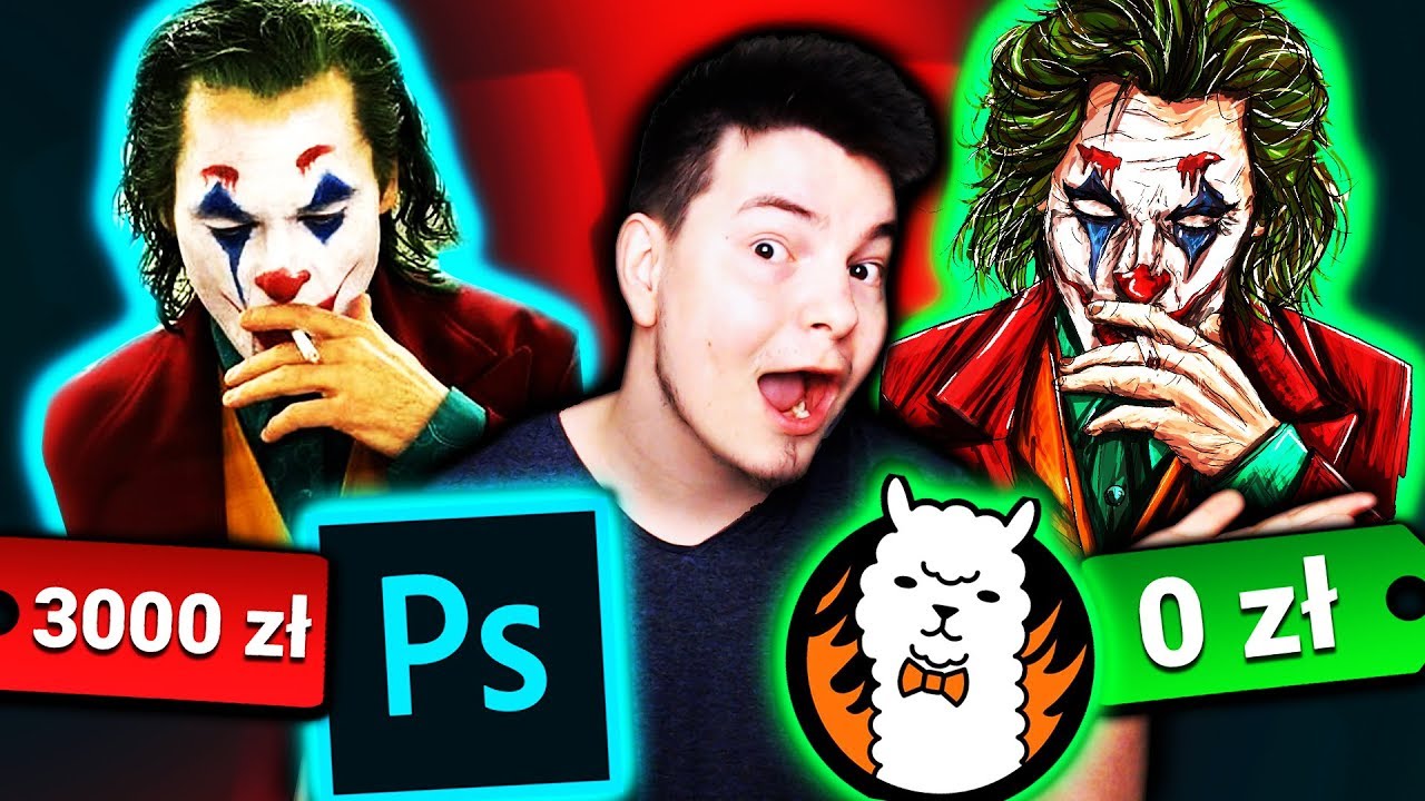 GRAFIK vs FIREALPACA - NOWY FILMOWY JOKER!