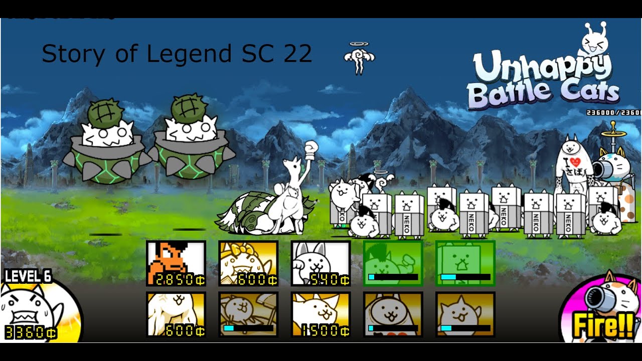Unhappy Battle Cats Live: Story of Legend SC 22