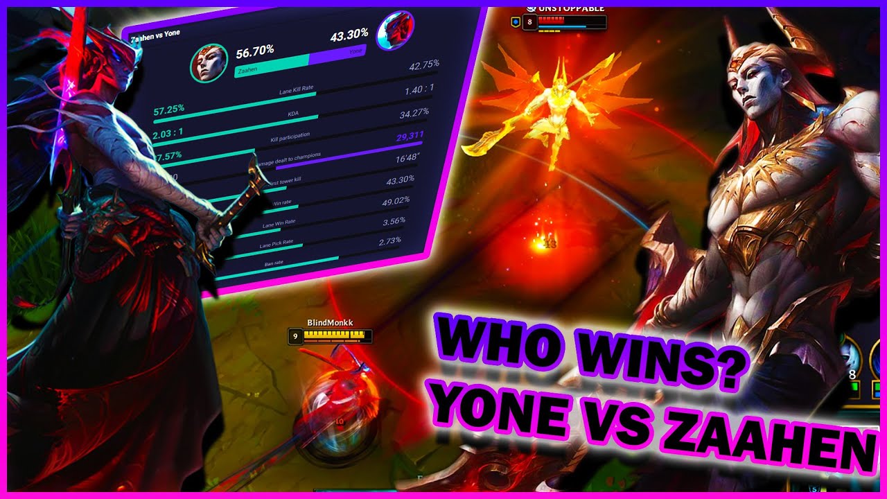 DOES YONE BEAT ZAAHEN?